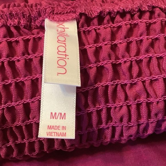 Xhilaration Dress Size Medium Pink Sleeveless Blue Color Block Y2K Fairy - Picture 11 of 16